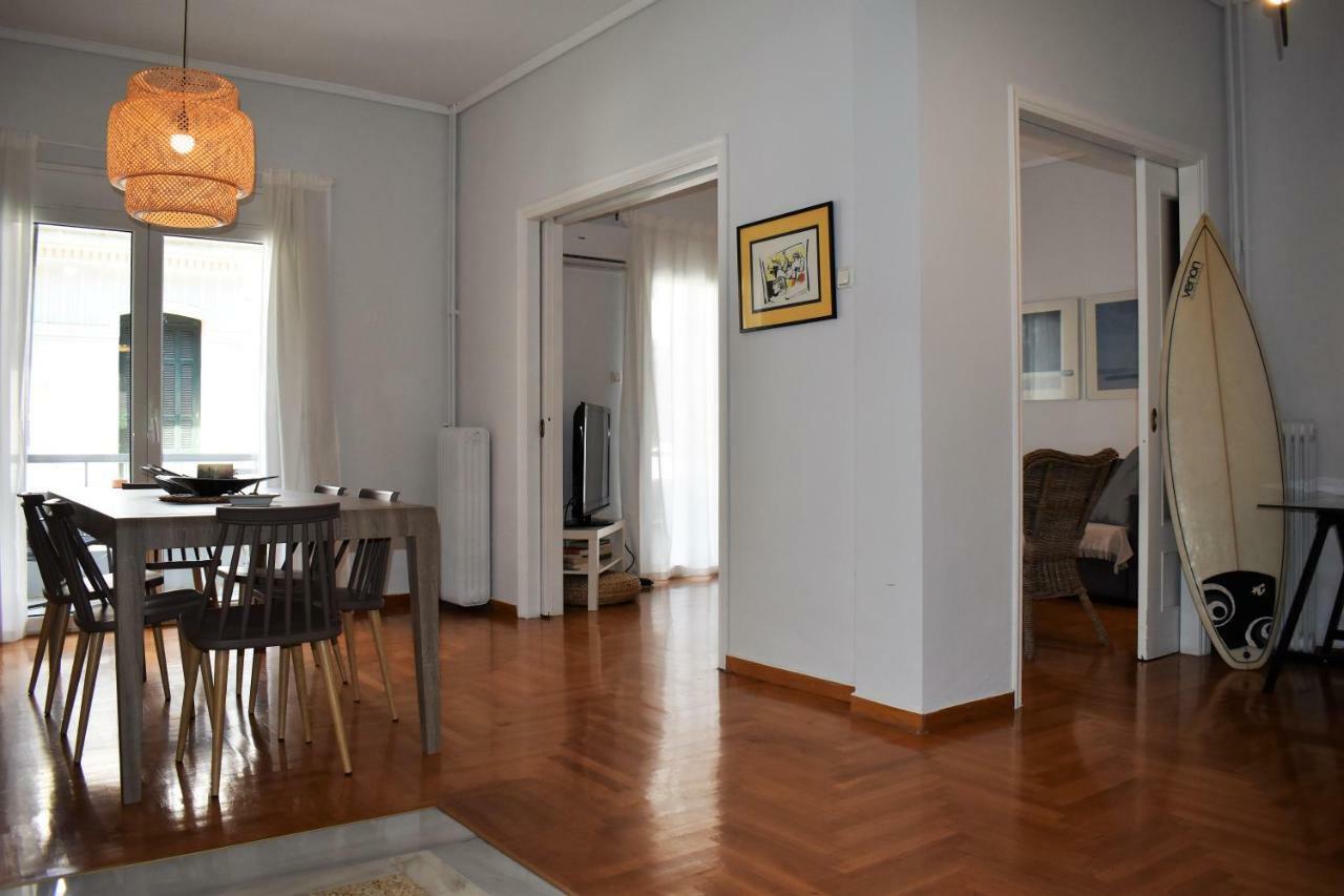 Athens Downtown Boho Apartment 1 Min From Metro ภายนอก รูปภาพ